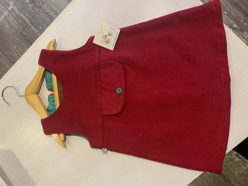 jumper de corderoy rojo, ropa infantil en Ardillas Córdoba