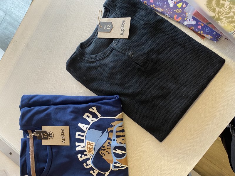 remera manga larga, ropa infantil en Ardillas Córdoba